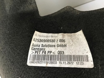 MERCEDES GLC AMG COUPE C253 2023 PODBĚH ZADNÍ LEVÉ A2536900530
