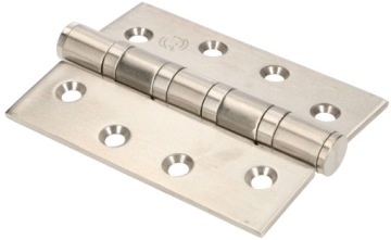 ПЕТЛЯ ДВЕРНАЯ НА ПОДШИПНИКЕ 100x75MM INOX 2 ШТ.