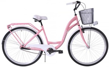 ROWER MIEJSKI 28 damski 3Biegi KOZBIKE K22 kosz