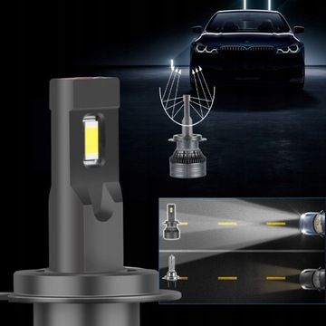 СВЕТОДИОДНЫЕ ЛАМПЫ H7 XSTORM 120Вт 26000ЛМ МОЩНЫЙ CANBUS