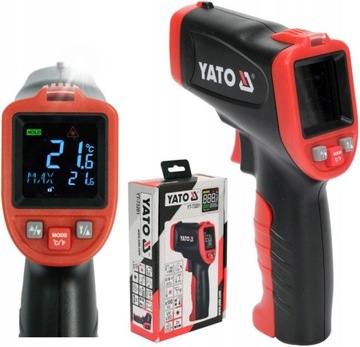 PIROMETR TERMOMETR BEZDOTYKOWY -50 + 650 LASEROWY