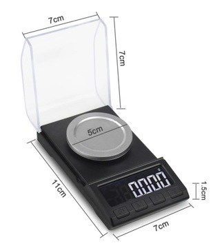 Waga Elektroniczna Jubilerska draVires 20g 0.001g