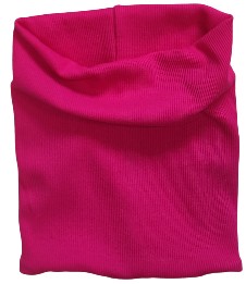 Komin prążek fuksja 44-48 cm