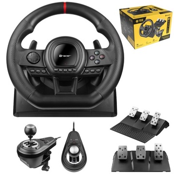 TRACER KIEROWNICA PC SIMRACER MANUAL GEARBOX 6in1 PC PS4 PS3 Xone X360