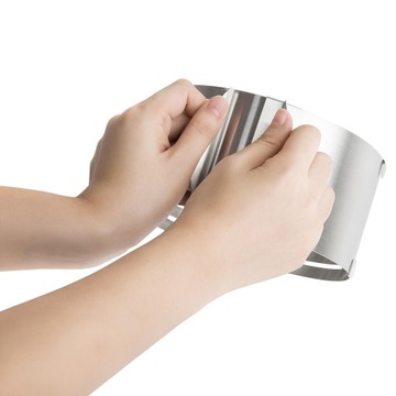 Обод для торта, обод для резки торта, регулируемый для резки бисквитного торта