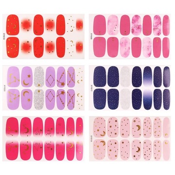 МОДНЫЕ НАКЛЕЙКИ ДЛЯ НОГТЕЙ К РОЖДЕСТВУ ART STAR