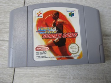 ORYGINALNA GRA TRACK&FIELD SUMMER GAMES NINTENDO 64 NUS-EUR-1 UNIKAT