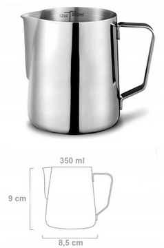 КАСТРЮЛЯ ДЛЯ ВСПЕНИВАНИЯ МОЛОКА, КРУЖКА, 350 МЛ