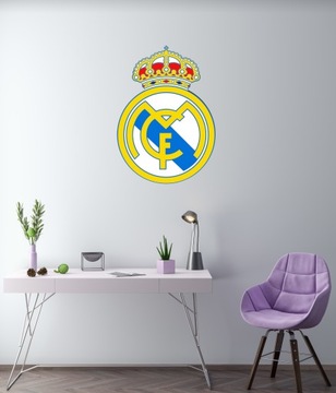 Гаджет клуба Реал Мадрид Герб на стену для гостиной, подарок мужу, парню