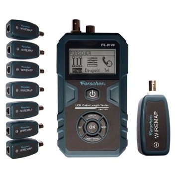 Zaawansowany tester sieci LAN FORSCHER FS8109-8T