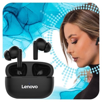 БЕСПРОВОДНЫЕ НАУШНИКИ LENOVO HT05 С BLUETOOTH С POWERBANK НОВАЯ МОДЕЛЬ 5.1