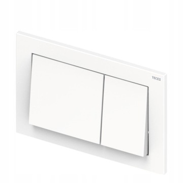 Przycisk spłukujący do WC Tece Base biały połysk 9240700