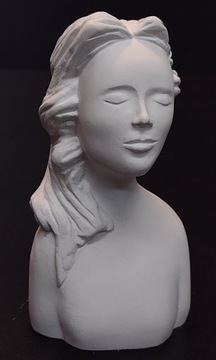 ОЛА гипсовый бюст женской головы для закалки