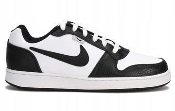 Nike Ebernon Low Skórzane panda Sportowe Męskie