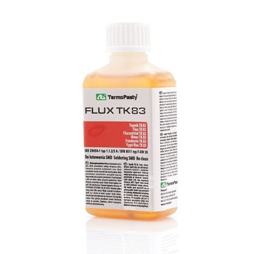 TOPNIK FLUX TK83 50 ML Z PĘDZELKIEM NO CLEAN SMD TECHREBAL