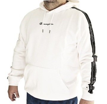 Champion hoody duża bluza z kapturem biała 3XL
