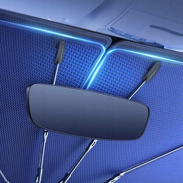 ЗОНТИК СОЛНЦЕЗАЩИТНЫЙ ДЛЯ АВТОМОБИЛЯ ОКОННЫЙ КОВРИК