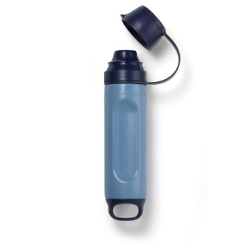 Фильтр для воды Survival LifeStraw Peak Solo Mountain Blue туристический EDC