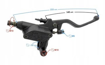 HYPER 125 ГЛАВНЫЙ ПЕРЕДНИЙ ТОРМОЗНОЙ ЦИЛИНДР