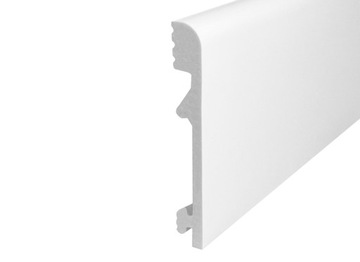 LISTWA PRZYPODŁOGOWA POLISTYREN PCV uhd (nie mdf) 14x100mm dł. 200cm biała