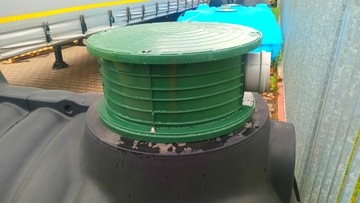 БАК ПЛАСТМАССОВЫЙ 3500Л БОЛТ, герметичный пластиковый септик 3,5м3 СЕРТИФИКАТ