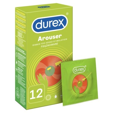 Prezerwatywy Durex AROUSER prążkowane