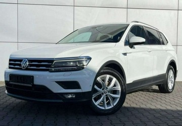Volkswagen Tiguan II SUV 2.0 TDI 150KM 2018 Volkswagen Tiguan Allspace 4x4 Alcantara Kamera Webasto Navi Led FV