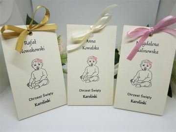 WA17B Благодарственное письмо + открытка на крещение КРЕЩЕНИЕ