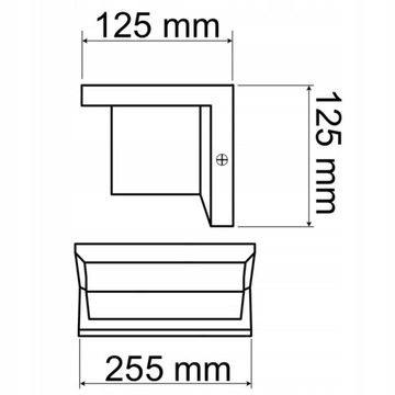 САДОВЫЙ НАСТЕННЫЙ СВЕТИЛЬНИК E27 IP44 ФАСАДНЫЙ НАСТЕННЫЙ СВЕТИЛЬНИК