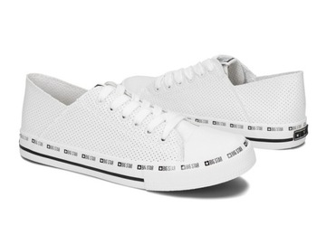 АЖУРНЫЕ КРОССОВКИ ЖЕНСКИЕ BIG STAR WHITE FF274024 37