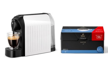Ekspres Tchibo EASY White + kapsułki Fine Aroma 96