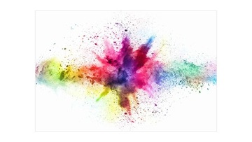 Доска металлическая магнитная HOLI 90х60см с магнитами + набор