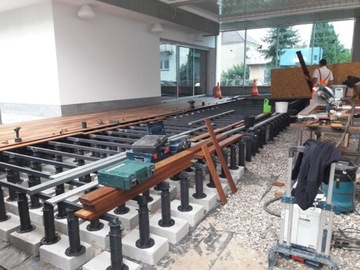 Регулируемая опора для террасы, террасные плиты, керамогранит, бетон, цоколь 150-350 мм.