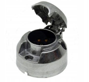 Gniazdo 7 pinowe aluminiowe 12V
