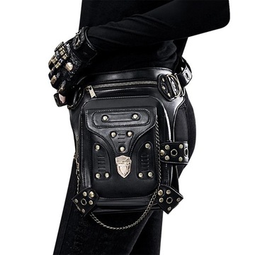 Punk Leather Steampunk Pocket