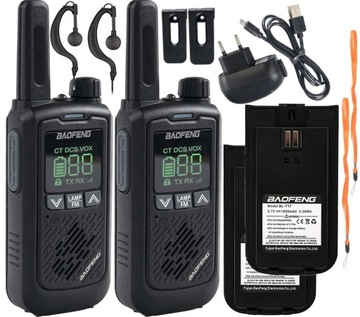 Baofeng Walkie Talkie Рации ŁKI TOKI BAOFENG 2шт.