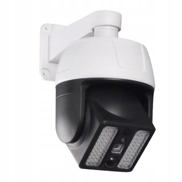 Солнечная лампа Манекен камеры наблюдения ВРАЩАЮЩАЯСЯ КАМЕРА Светодиодная лампа