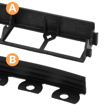 Бордюр газонный H45 садовый 50м, анкеры 250 шт.