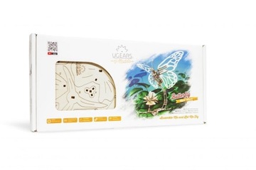 Механическая модель бабочки Ugears