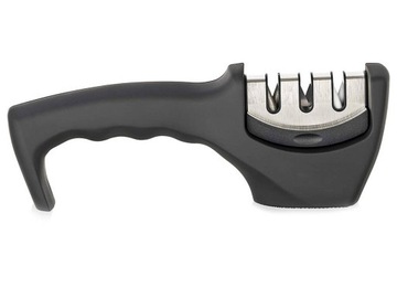 ТОЧИЛКА КУХОННЫХ НОЖЕЙ ДЛЯ НОЖНИЦ КОМПАКТНАЯ ТРЕХФАЗНАЯ КОЛЕСО 3в1