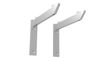 2 SZT WSPORNIK PÓŁKI KĄTOWNIK POD PÓŁKĘ 180 MM ALU