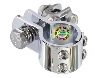 Ручки зажимных колясок до 32 мм гмоли + 25,4 мм хромовых адаптеров