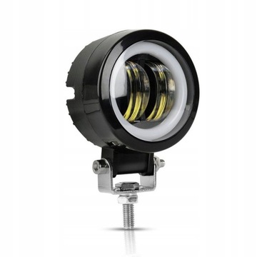 REFLEKTOR HALOGEN LAMPA LED CREE RING MOTOCYKL x2