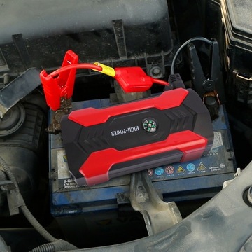 ПУСКОВОЕ УСТРОЙСТВО POWERBANK ДЛЯ АВТОМОБИЛЯ НАБОР 1 Вт мАч С 4 РЕЖИМАМИ ФАКЕЛА
