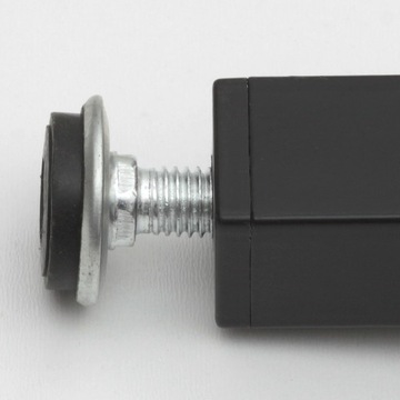 4x ЧЕРНЫЕ МЕБЕЛЬНЫЕ НОЖКИ РЕГУЛИРУЕМАЯ НОЖКА ШКАФА В15СМ СКИДКА 30%