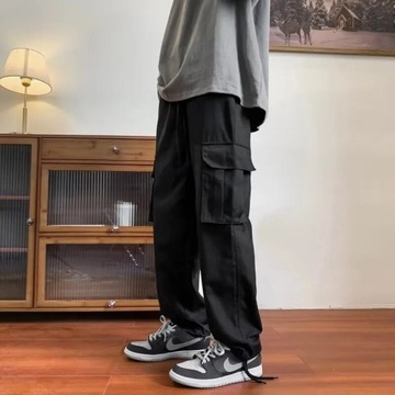 Casual Baggy Cargo Pants With Pockets For Men Loos