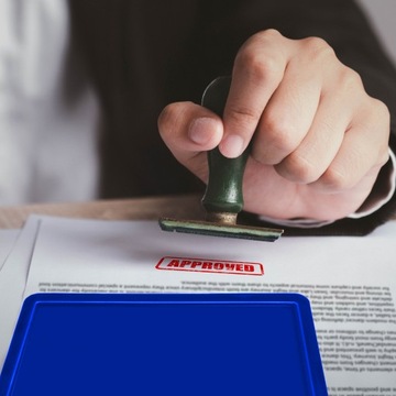 ПОДУШКА ДЛЯ ШТАМПОВ С ЧЕРНИЛАМИ 110Х70ММ МЕТАЛЛ СИНИЙ