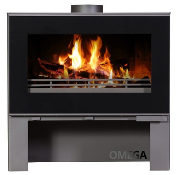 Piec piecyk kominek wolnostojący koza OMEGA 8kW