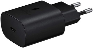Оригинальное быстрое зарядное устройство Samsung 25 Вт, черное PD