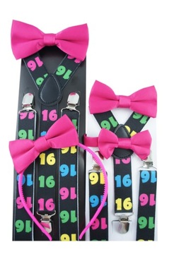 Szelki i mucha dla MATEMATYKA KOLOROWE CYFERKI 16